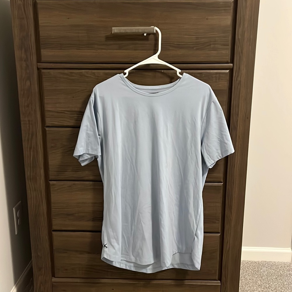 Cuts Clothing Light Blue Short Sleeve Tee